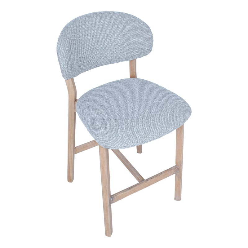 Barstol HOME4YOU Bless 180x40xh76 cm, Eg - lysegrå - Husholdning - Bar & vin - Barmøbler