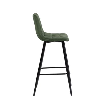 Barstol HOME4YOU Chilli 150x40xh80 cm, Sort - skovgrøn - Husholdning - Bar & vin - Barmøbler
