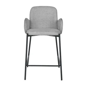 Barstol HOME4YOU Damen 158x40xh75 cm, Cappuccino - lysegrå - Husholdning - Bar & vin - Barmøbler