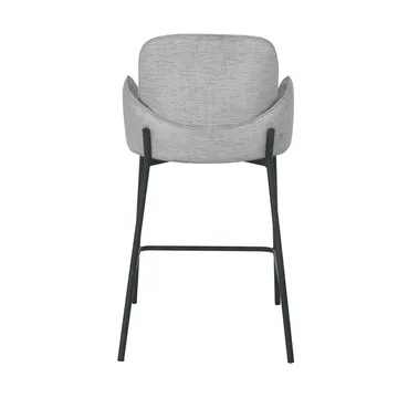 Barstol HOME4YOU Damen 158x40xh75 cm, Cappuccino - lysegrå - Husholdning - Bar & vin - Barmøbler