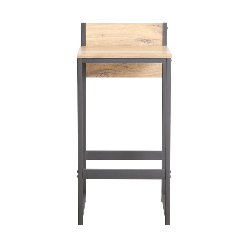 Barstol HOME4YOU Hannes 38x38x80 cm rustik melamin - rustik - Husholdning - Bar & vin - Barmøbler