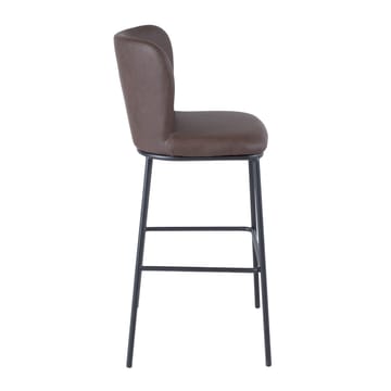 Barstol HOME4YOU Savoy 110x40xh74 cm, melamin med egebark - brun - Husholdning - Bar & vin - Barmøbler