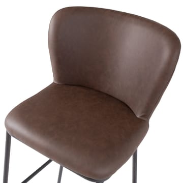 Barstol HOME4YOU Savoy 110x40xh74 cm, melamin med egebark - brun - Husholdning - Bar & vin - Barmøbler