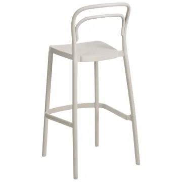Barstol udendørs Porano - Beige - Husholdning - Bar & vin - Barmøbler