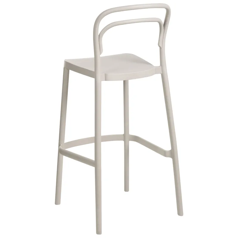 Barstol udendørs Porano - Beige - Husholdning - Bar & vin - Barmøbler