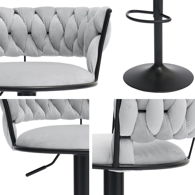 Garrick Barstol 76 cm 2-pak - Sort - Husholdning - Bar & vin - Barmøbler