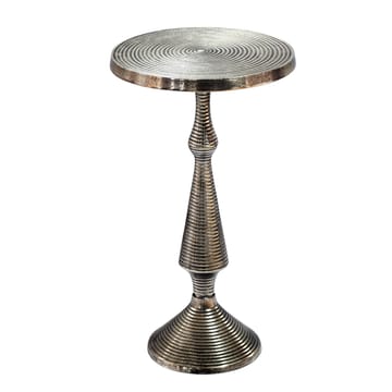 Rivnor Rundt sidebord 30 cm i aluminium - sølv - Møbler - Borde - Aflastningsbord - Bakkebord & små borde