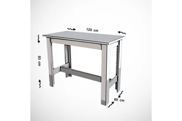 Saylors Bord 120 cm - Eg - Husholdning - Bar & vin - Barmøbler