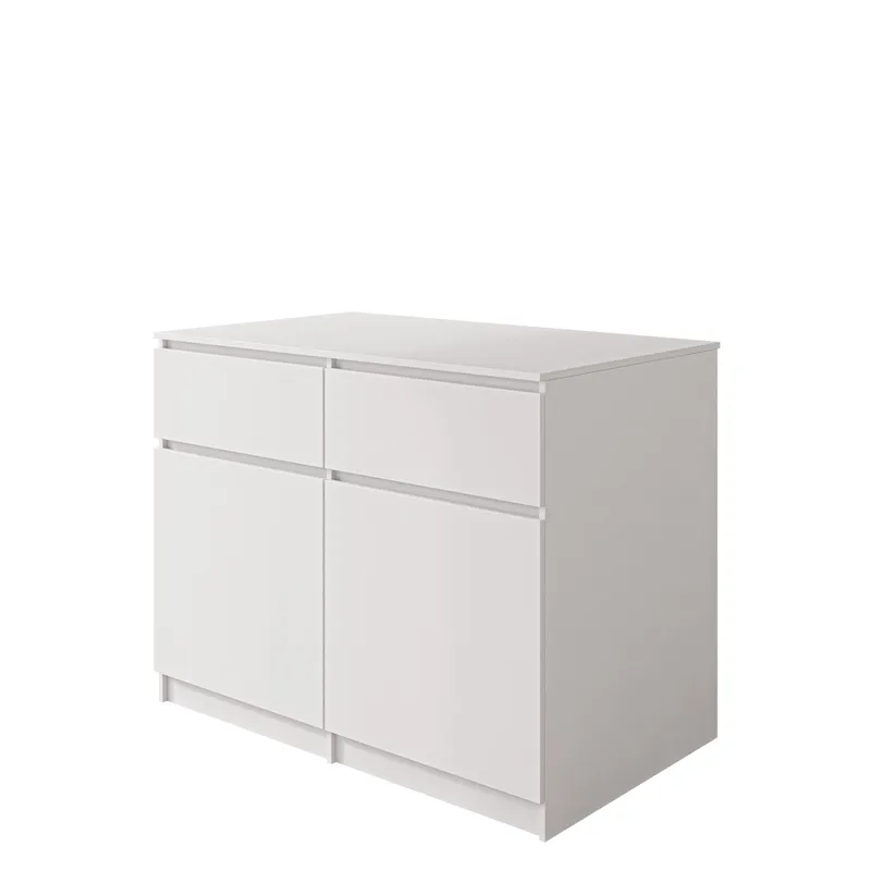 Valricon Køkkenø 120 cm, hvid