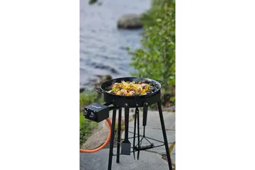Brænderring-sæt Mustang Premium L Sort - Sort - Have - Grill - Øvrige griller
