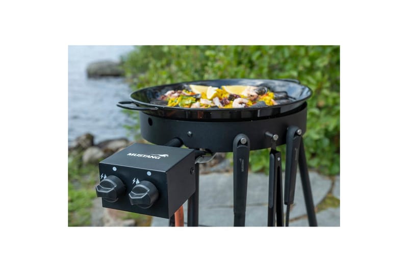 Brænderring-sæt Mustang Premium L Sort - Sort - Husholdning - Hvidevarer - Komfur