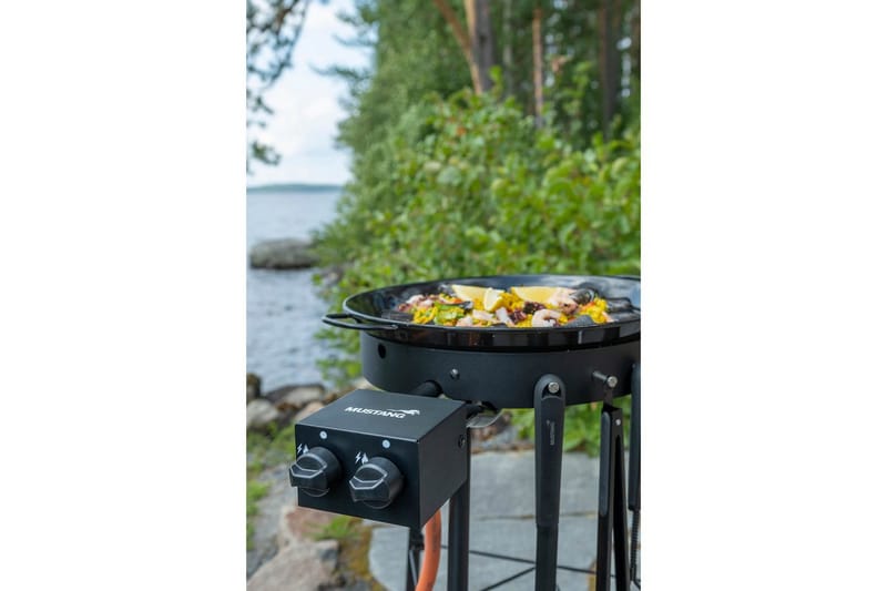 Brænderring-sæt Mustang Premium L Sort - Sort - Husholdning - Hvidevarer - Komfur