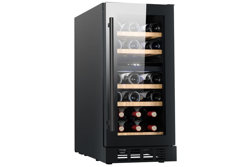 Indbygget vinkøler til 26 flasker med LED-belysning, undefined
