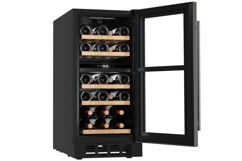 Indbygget vinkøler til 26 flasker med LED-belysning - Husholdning - Hvidevarer - Køleskabe & frysere - Køleksab - Vinkøler