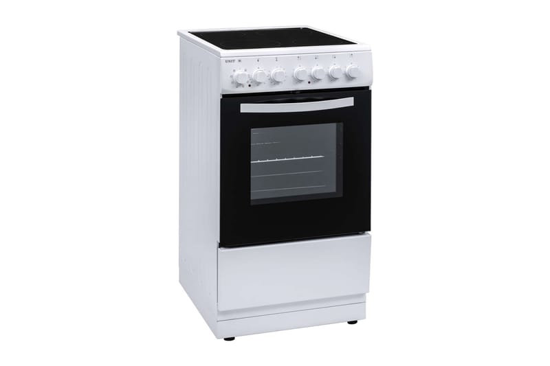 Unit UCC-5010 Keramik Komfur 50cm Hvid - Husholdning - Hvidevarer - Komfur