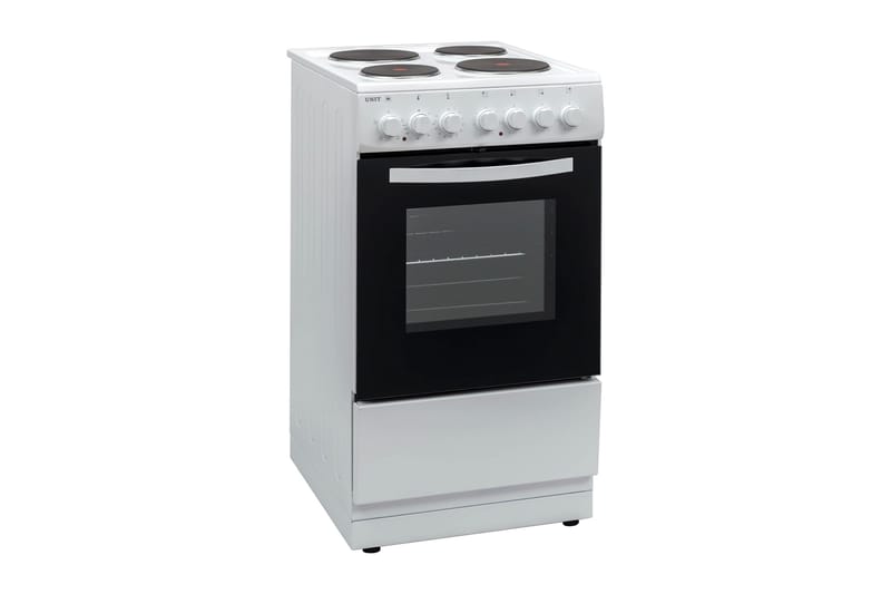 Unit UEC-5004 Komfur 50 cm Hvid - Husholdning - Hvidevarer - Komfur