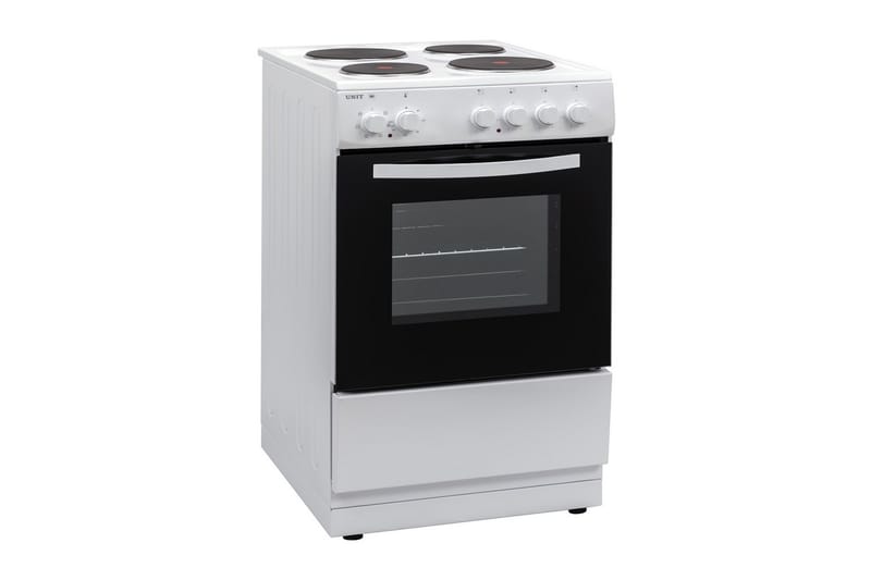Unit UEC-6003 Komfur Støbejern 60cm Hvid - Husholdning - Hvidevarer - Komfur