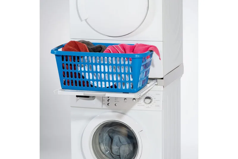 Stablingssæt Xavax til Vaskemaskine/Tørretumbler Hvid - Hvid - Husholdning - Hvidevarer - Vaskemaskine - Tilbehør vaskemaskine