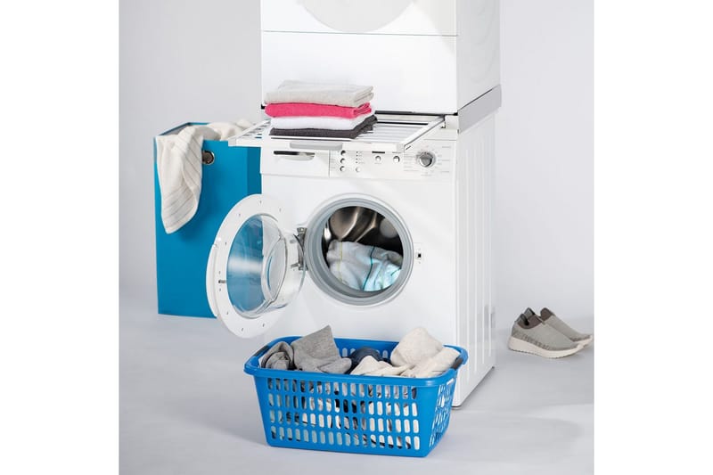 Stablingssæt Xavax til Vaskemaskine/Tørretumbler Hvid - Hvid - Husholdning - Hvidevarer - Vaskemaskine - Tilbehør vaskemaskine