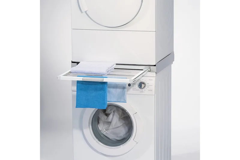 Stablingssæt Xavax til Vaskemaskine/Tørretumbler Hvid - Hvid - Husholdning - Hvidevarer - Vaskemaskine - Tilbehør vaskemaskine