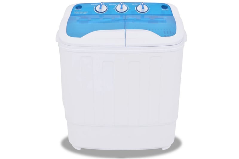Mini-Vaskemaskine Dobbelttromle 5,6 Kg - Flerfarvet - Topbetjent vaskemaskine - Vaskemaskine