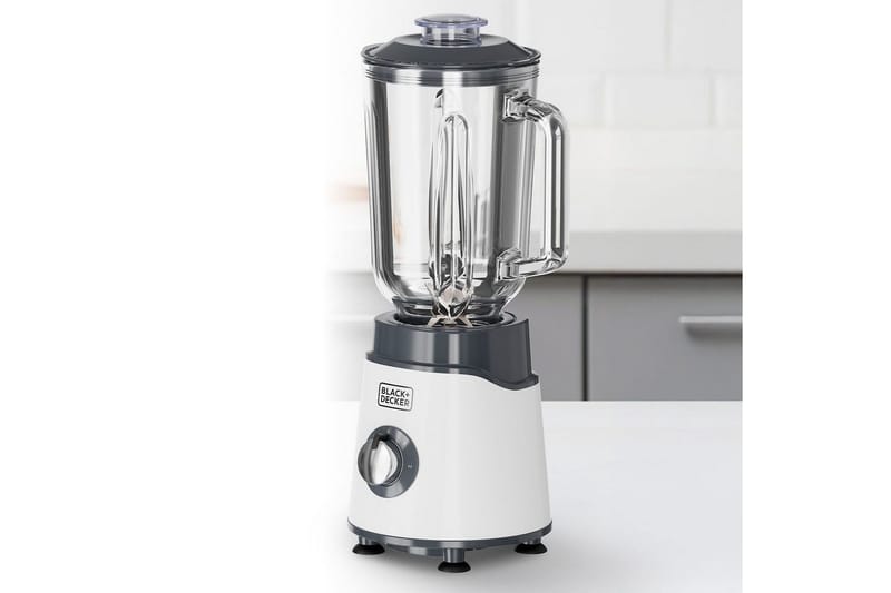 Blender Black+Decker 750W Hvid - Hvid - Husholdning - Køkkenmaskiner - Blande & hakke