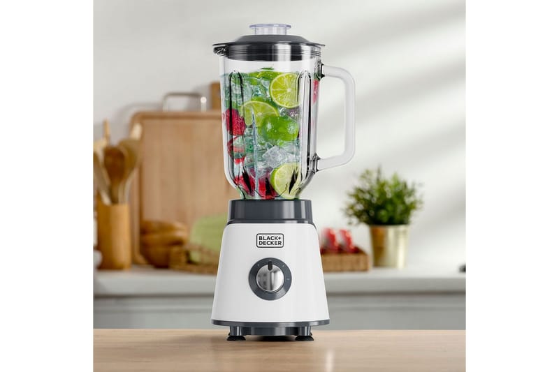 Blender Black+Decker 750W Hvid - Hvid - Husholdning - Køkkenmaskiner - Blande & hakke