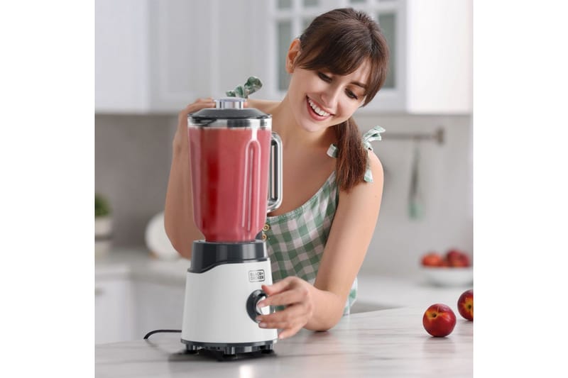 Blender Black+Decker 750W Hvid - Hvid - Husholdning - Køkkenmaskiner - Blande & hakke