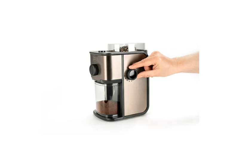 Elektrisk Kaffekværn Black+Decker 150W - Grå - Husholdning - Køkkenmaskiner - Kaffemaskine & kaffetilbehør