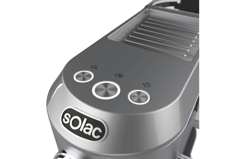 Espressomaskine Solac Smag Slim Pro - Sølv - Husholdning - Køkkenmaskiner - Kaffemaskine & kaffetilbehør