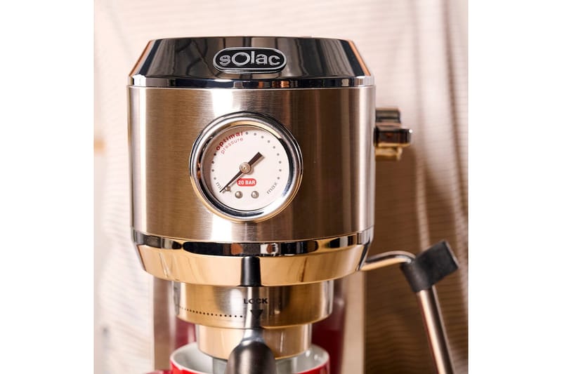 Espressomaskine Solac Smag Slim Pro - Sølv - Husholdning - Køkkenmaskiner - Kaffemaskine & kaffetilbehør