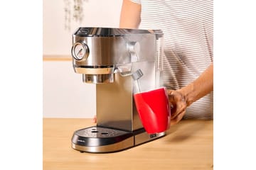 Espressomaskine Solac Smag Slim Pro - Sølv - Husholdning - Køkkenmaskiner - Kaffemaskine & kaffetilbehør - Espressomaskine