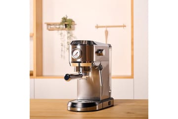 Espressomaskine Solac Smag Slim Pro - Sølv - Husholdning - Køkkenmaskiner - Kaffemaskine & kaffetilbehør - Espressomaskine