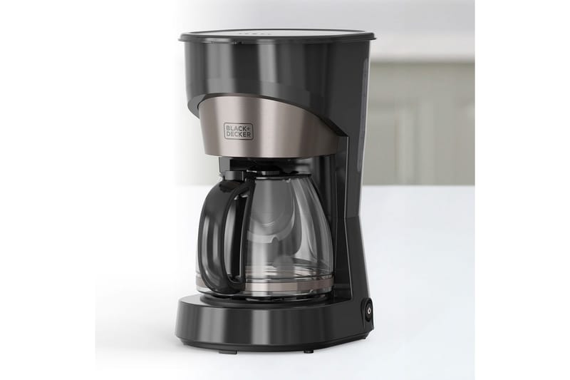 Kaffemaskine Black+Decker 12 Kopper - Sølv - Husholdning - Køkkenmaskiner - Kaffemaskine & kaffetilbehør