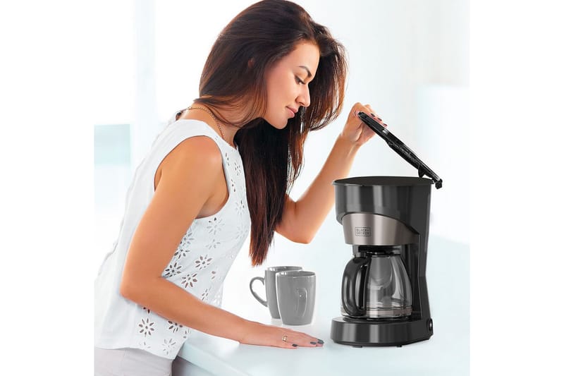 Kaffemaskine Black+Decker 12 Kopper - Sølv - Husholdning - Køkkenmaskiner - Kaffemaskine & kaffetilbehør