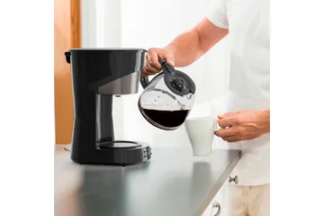 Kaffemaskine Black+Decker LCD 12 Kopper - Sølv - Husholdning - Køkkenmaskiner - Kaffemaskine & kaffetilbehør - Kaffebrygger
