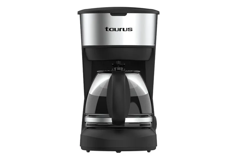 Kaffemaskine Taurus Verona 6 Kopper Inox, Sort||Sølv