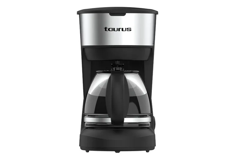 Kaffemaskine Taurus Verona 6 Kopper Inox, Sort||Sølv