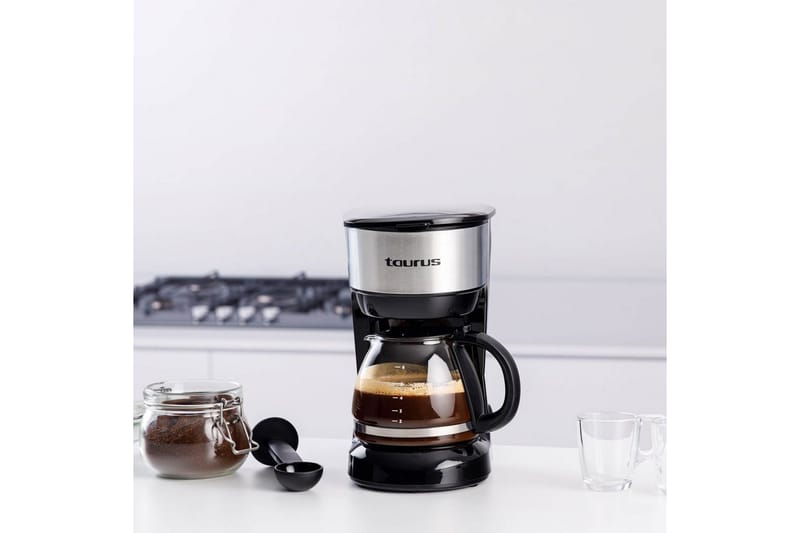 Kaffemaskine Taurus Verona 6 Kopper Inox - Sort||Sølv - Husholdning - Køkkenmaskiner - Kaffemaskine & kaffetilbehør