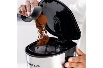 Kaffemaskine Taurus Verona 6 Kopper Inox - Sort||Sølv - Husholdning - Køkkenmaskiner - Kaffemaskine & kaffetilbehør - Kaffebrygger