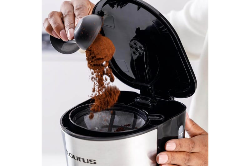 Kaffemaskine Taurus Verona 6 Kopper Inox - Sort||Sølv - Husholdning - Køkkenmaskiner - Kaffemaskine & kaffetilbehør - Kaffebrygger