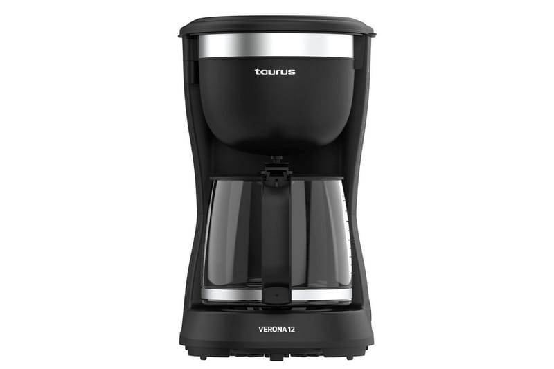 Kaffemaskine Taurus Verona Sort 12 kopper - 12 kopper - Husholdning - Køkkenmaskiner - Kaffemaskine & kaffetilbehør