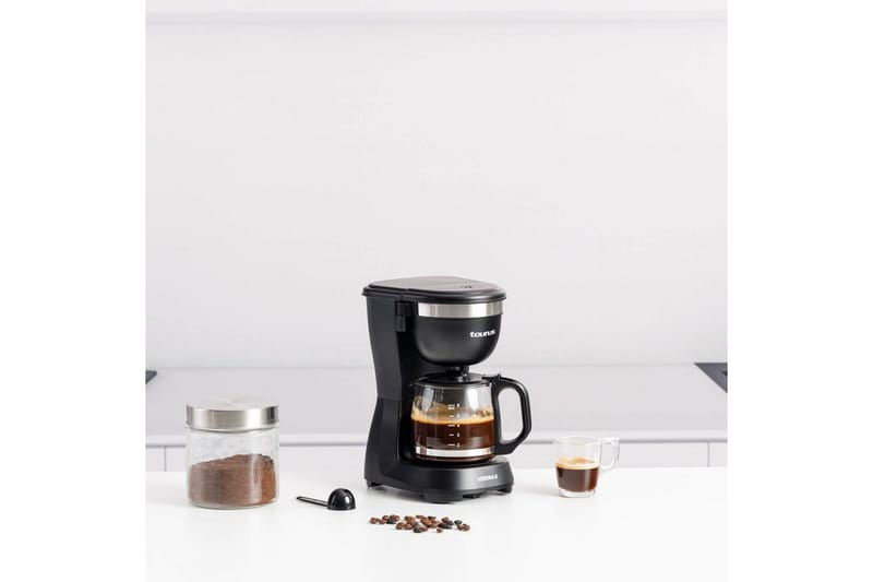 Kaffemaskine Taurus Verona Sort 6 kopper - 6 kopper - Husholdning - Køkkenmaskiner - Kaffemaskine & kaffetilbehør