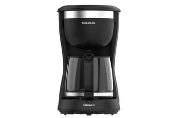 Kaffemaskine Taurus Verona Sort - Sort - Husholdning - Køkkenmaskiner - Kaffemaskine & kaffetilbehør - Kaffebrygger