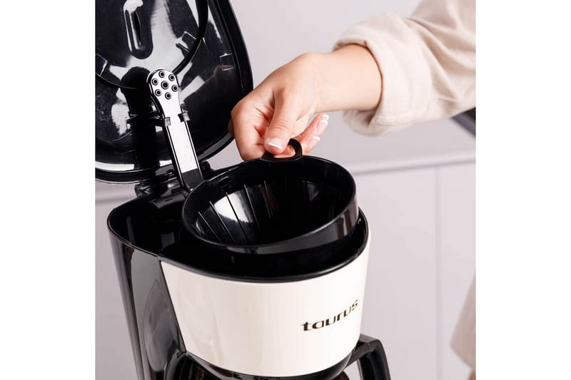 Kaffemaskine Taurus Verona Vintage 12 Kopper - Cremevhid - Husholdning - Køkkenmaskiner - Kaffemaskine & kaffetilbehør - Kaffebrygger