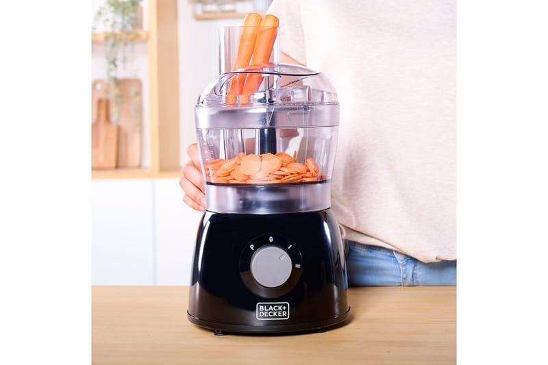 Madprocessor Black+Decker 600W Sort - Sort - Husholdning - Køkkenmaskiner - Blande & hakke
