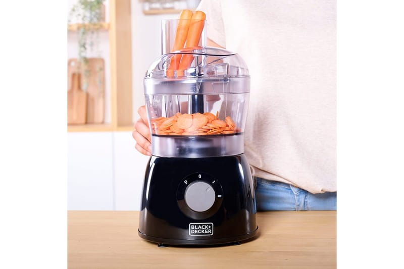 Madprocessor Black+Decker 600W Sort - Sort - Husholdning - Køkkenmaskiner - Blande & hakke