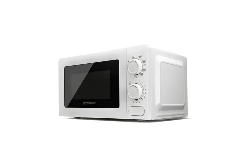 Mikrobølgeovn Black+Decker Grill 700W Hvid, Hvid