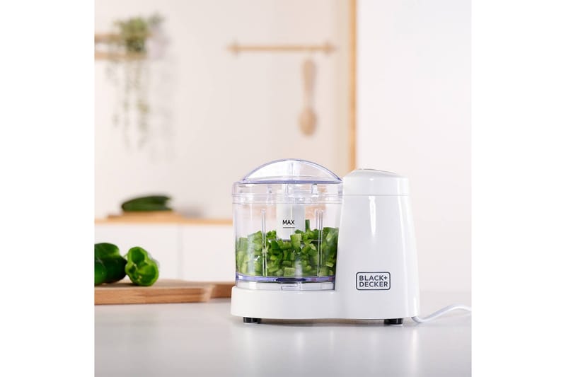 Minihakker Black+Decker 120W - Hvid - Husholdning - Køkkenmaskiner - Skære & knuse
