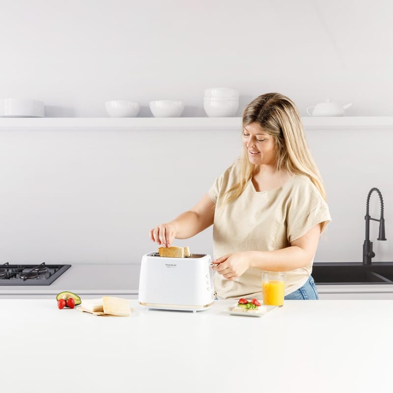 Brødrister Taurus Fusion Crunch Lang sprække Hvid - hvid - Husholdning - Køkkenmaskiner - Opvarming & koge